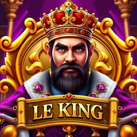 Le King slot, royal-themed new release with multiplier wilds