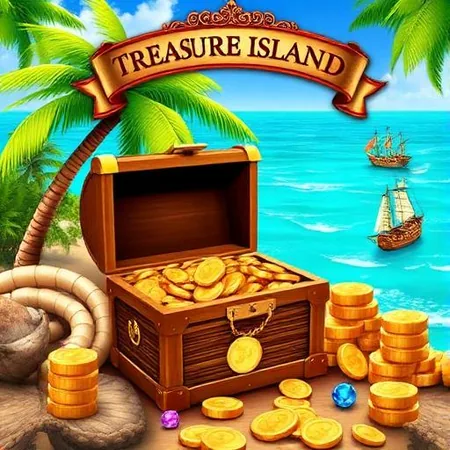 Treasure Island video slot, adventure game with scatter symbols by Pragmatic Play