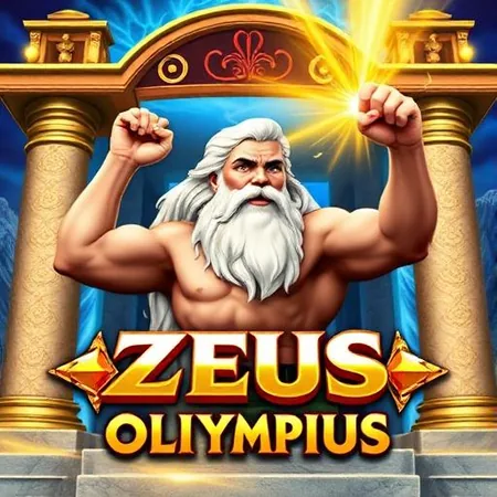 Zeus of Olympus online slot, high volatility jackpot game at Crystal Roll